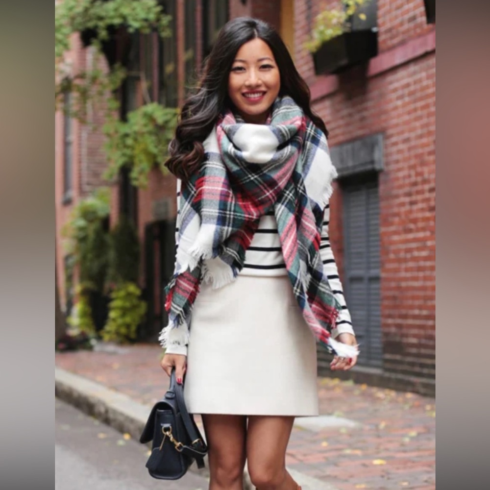 ASOS Tartan Blanket Scarf